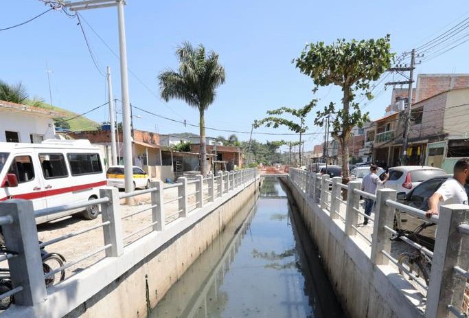As obras de urbanização do Jardim Maravilha estão na primeira fase - Beth Santos/Prefeitura do Rio