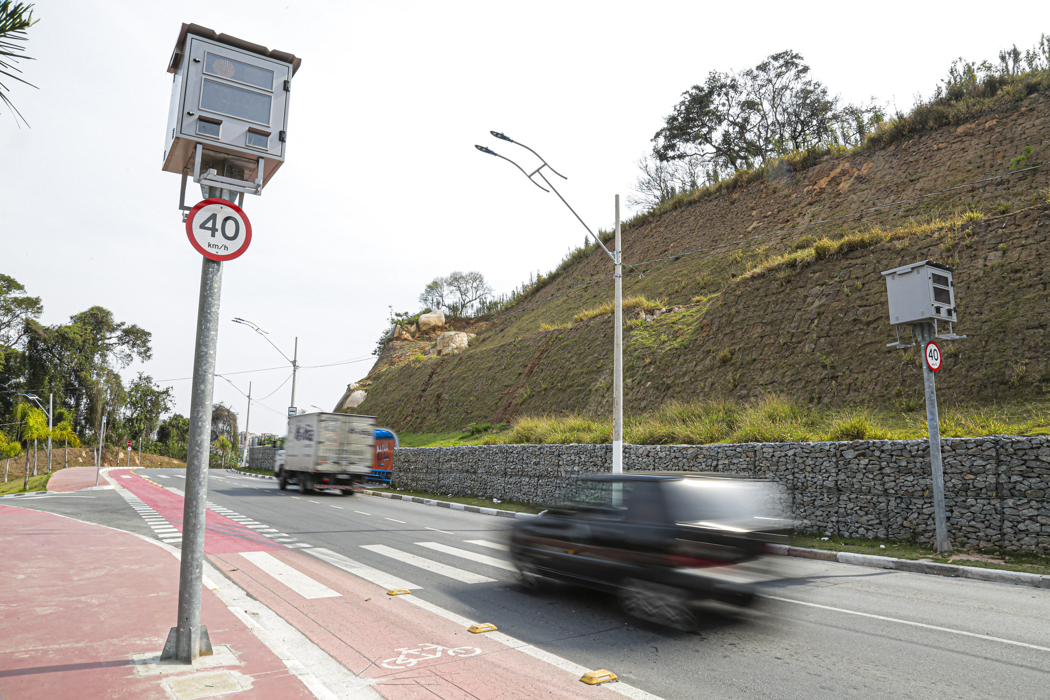 Fiscalização eletrônica na Linha Amarela e suspensa pela Prefeitura do Rio | Imagem reprodução da Internet