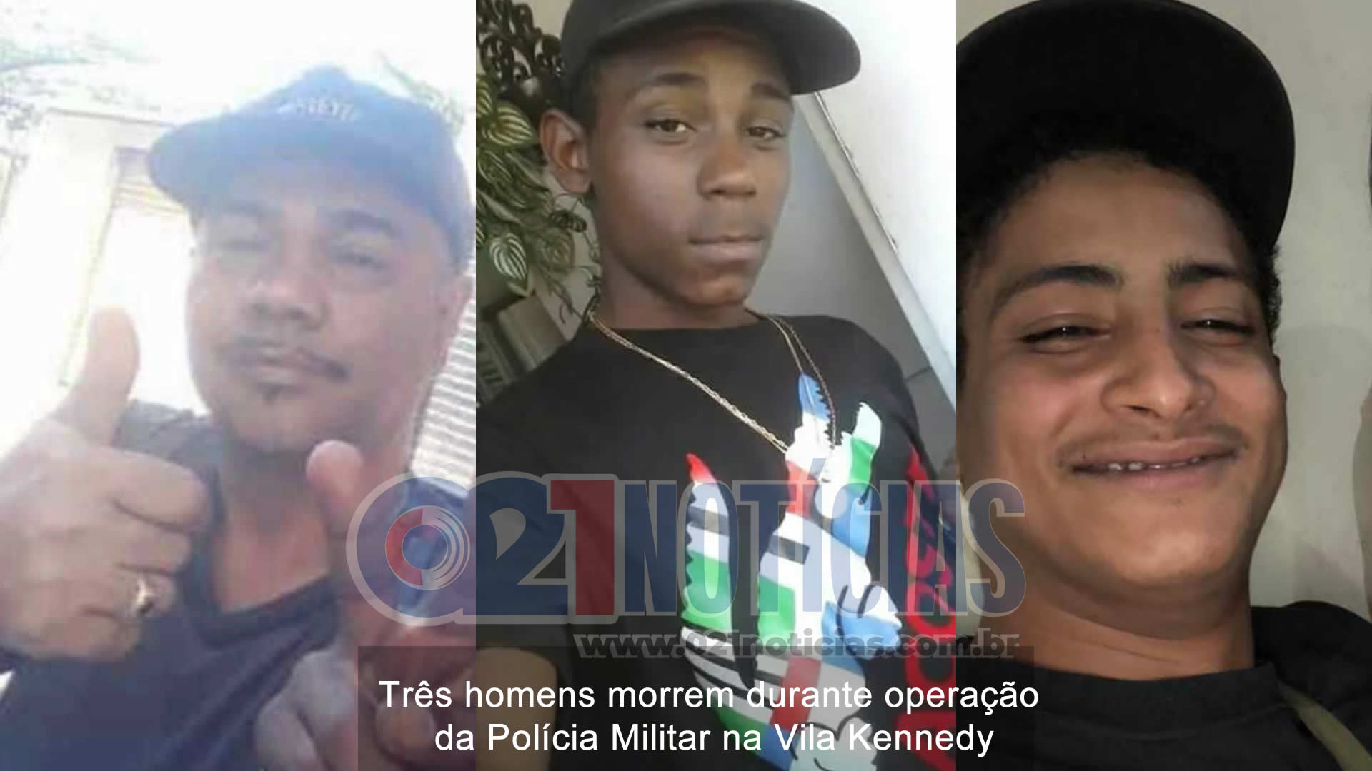 Três homens foram mortos na manhã desta sexta-feira (28) durante uma operação da Polícia Militar, na Vila Kennedy, Zona Oeste do Rio