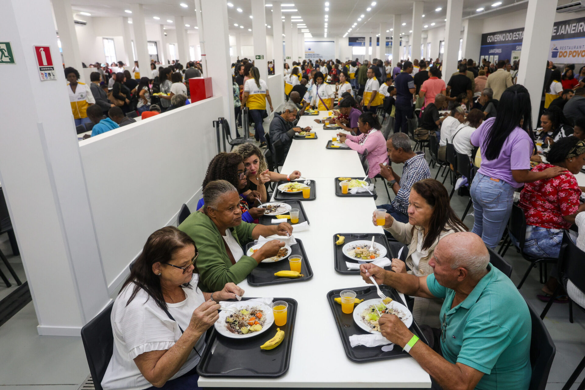 Com investimento de R$ 9 milhões do Governo do Estado, o restaurante vai servir diariamente 3 mil almoços pelo preço de R$ 1,00 (Rafael Wallace)