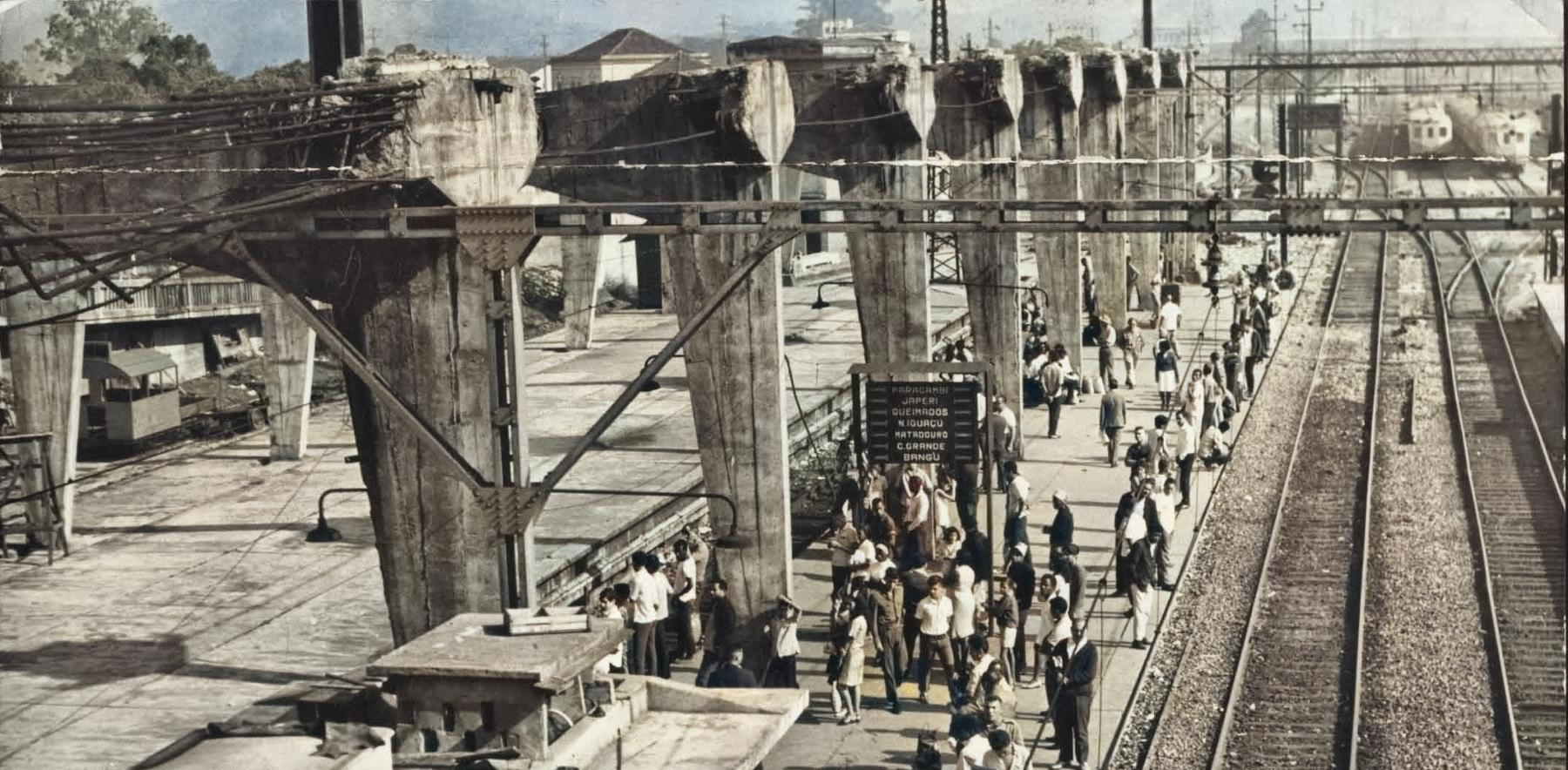 Estação de Deodoro em 1968 | Imagem Arquivo Nacional