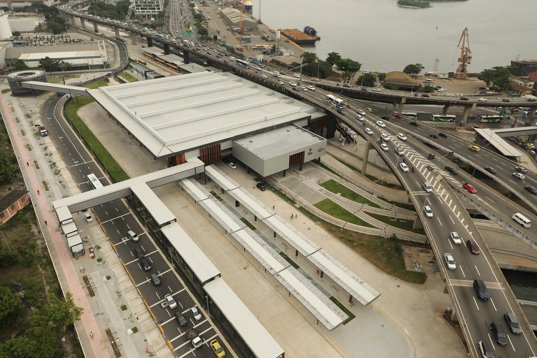 A estimativa do terminal é atender cerca de 150 mil pessoas por dia - Marcelo Piu/Prefeitura do Rio