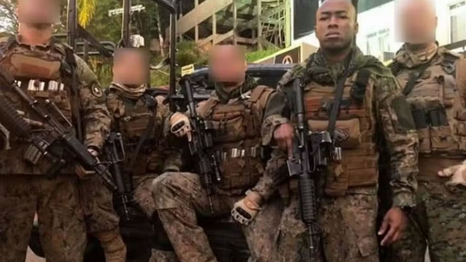 Ronny Pessanha quando ainda estava no Bope — Foto: Reprodução
