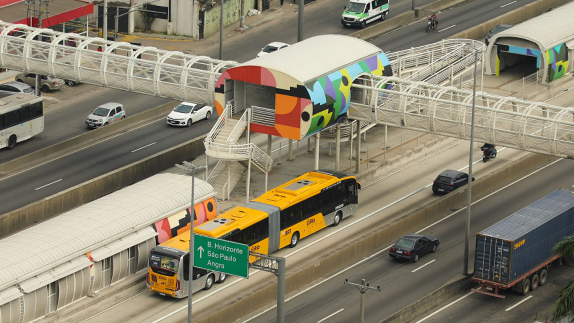 Prefeitura do Rio inicia no sábado a nova operação do BRT Transbrasil e da Avenida Brasil - Imagem Divulgação