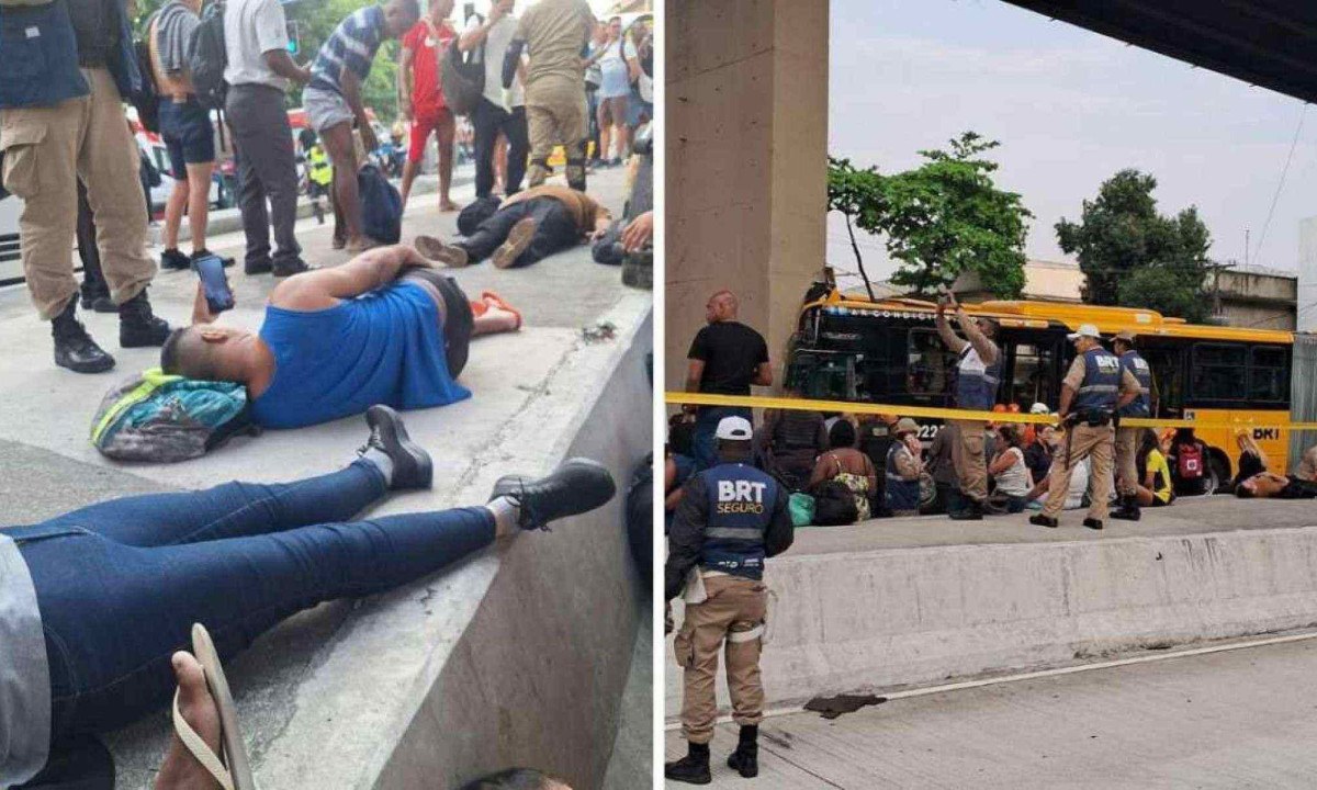 Motorista teria desmaiado antes de colidir com pilastra do Elevado do Gasômetro | Imagem Cyro Neves/Super Rádio Tupi