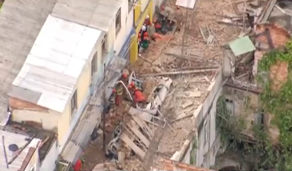 O imóvel fica na Rua Senador Pompeu, próximo à Central do Brasil - Reprodução Record Rio